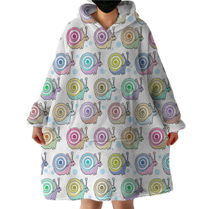 Snails SWLF2504 Hoodie Wearable Blanket