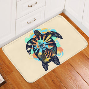 Lighthouse Turtle Shape Door Mat