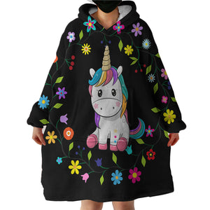Baby Unicorn SWLF3027 Hoodie Wearable Blanket