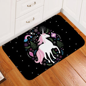 Unicorn Starry Door Mat