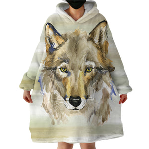 Wolf SWLF0992 Hoodie Wearable Blanket