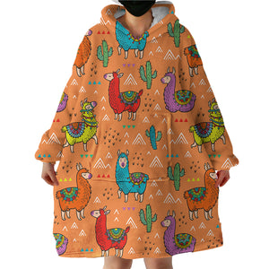 Thorny Themed SWLF0512 Hoodie Wearable Blanket