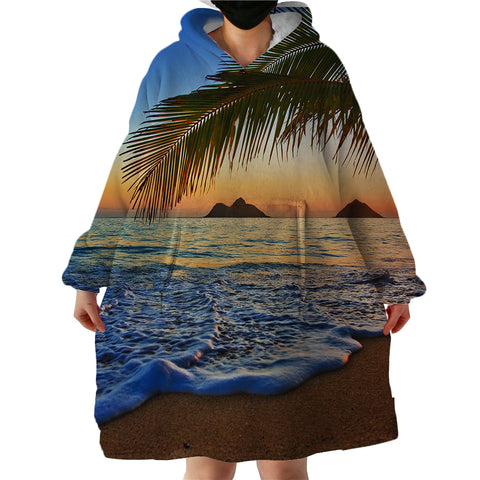 Image of Sunset SWLF0822 Hoodie Wearable Blanket