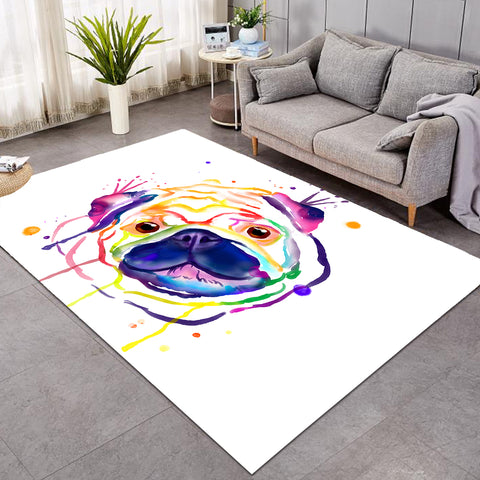 Image of Colordrip Pug SW0669 Rug