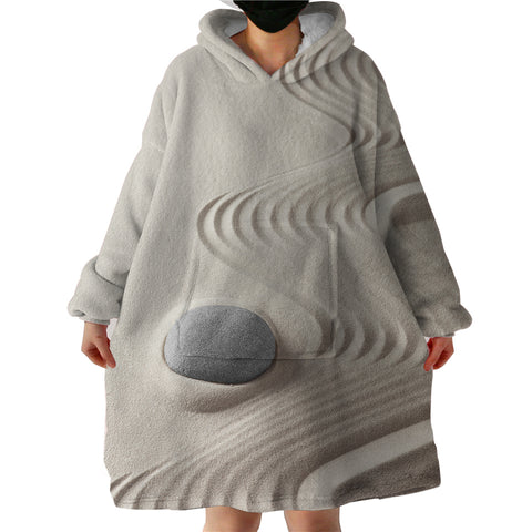 Image of Sand Trails SWLF2972 Hoodie Wearable Blanket