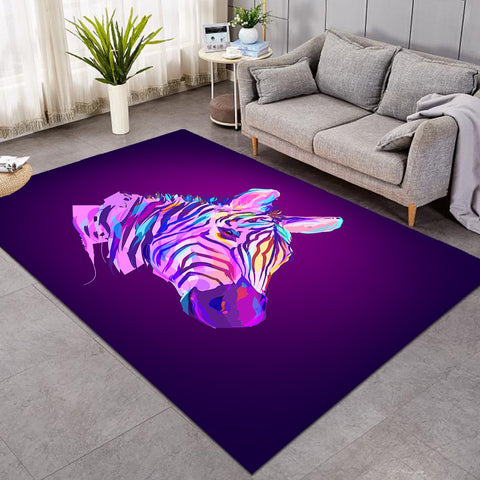 Image of Electric Color Zebra SW0997 Rug