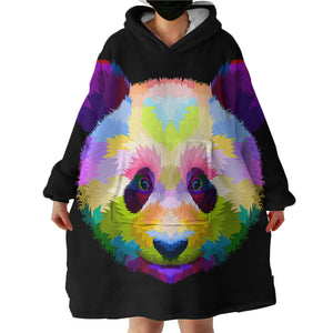 Panda SWLF0072 Hoodie Wearable Blanket