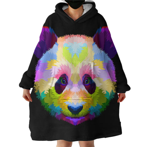 Image of Panda SWLF0072 Hoodie Wearable Blanket