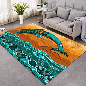 Leaping Dolphin Harmony SW1397 Rug