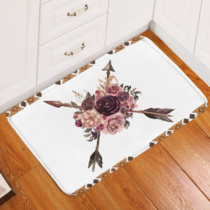 Arroses White Door Mat