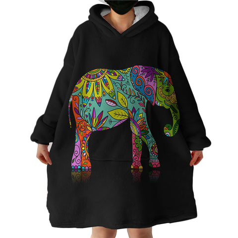 Image of Elephant SWLF2014 Hoodie Wearable Blanket