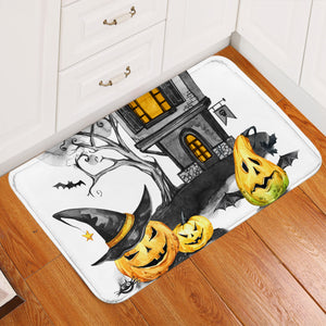 Halloween Castle Guards Door Mat