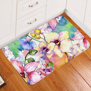 Cheery Flowers Door Mat