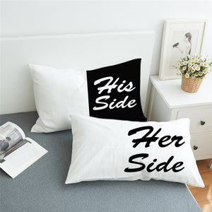 Her Side His Side 70:30 Pillowcase