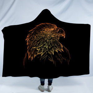 Crow Head SW0833 Hooded Blanket