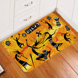 Ritual Dances Sunset Door Mat