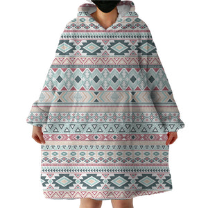 Line Patterns SWLF2083 Hoodie Wearable Blanket