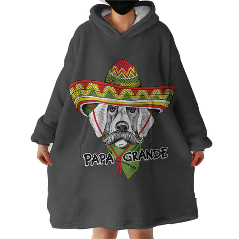 Image of Papa Grande SWLF3009 Hoodie Wearable Blanket