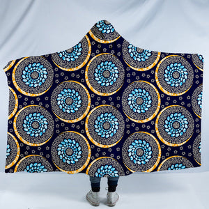 Spiral Pebbles SW1175 Hooded Blanket