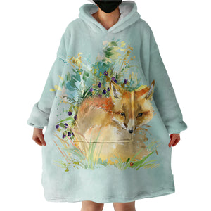 Wild Fox SWLF1297 Hoodie Wearable Blanket