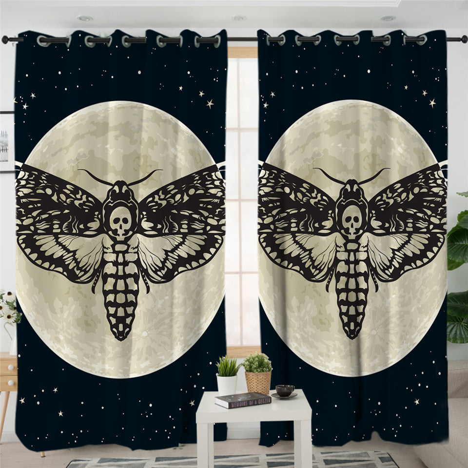 Moth & Moon Cosmic 2 Panel Curtains