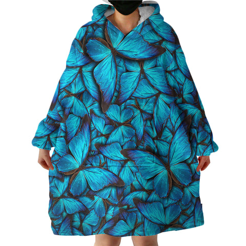 Image of Blue Monarch SWLF0982 Hoodie Wearable Blanket