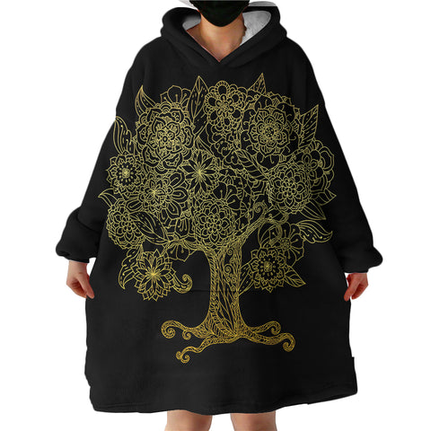 Image of Grand Tree Of Life SWLF0631 Hoodie Wearable Blanket