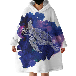 Turtle SWLF0667 Hoodie Wearable Blanket