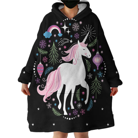 Image of Magical Unicorn SWLF0665 Hoodie Wearable Blanket