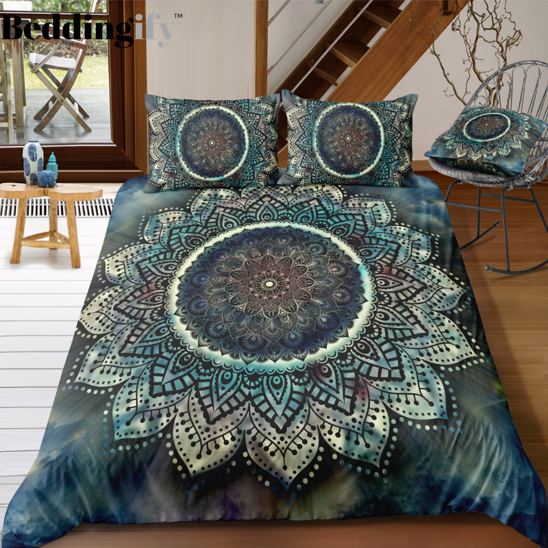 Magical Mandala Pattern Bedding Set - Beddingify