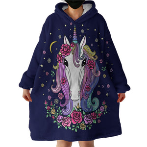 Unicorn Grace SWLF3026 Hoodie Wearable Blanket