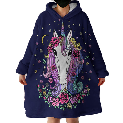 Image of Unicorn Grace SWLF3026 Hoodie Wearable Blanket