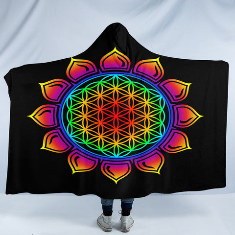 Image of Lotus Design SW2390 Hooded Blanket