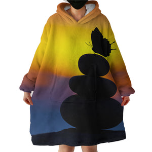 Peaceful Dawn SWLF2468 Hoodie Wearable Blanket