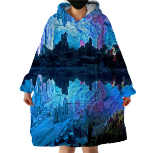 Glacier SWLF0823 Hoodie Wearable Blanket