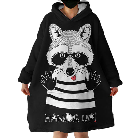 Image of Hands Up SWLF1563 Hoodie Wearable Blanket