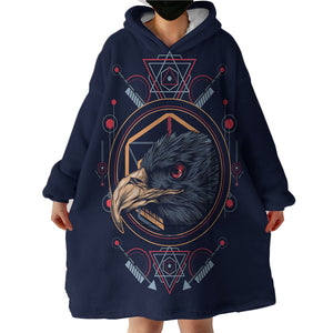 Crow SWLF2993 Hoodie Wearable Blanket