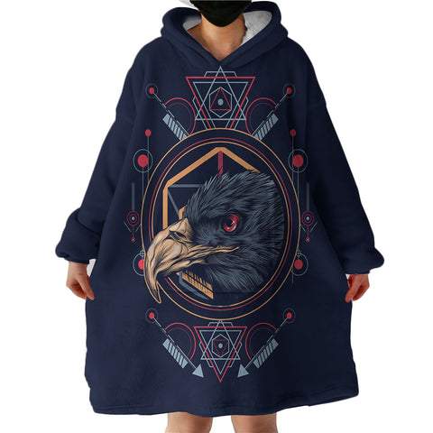 Image of Crow SWLF2993 Hoodie Wearable Blanket