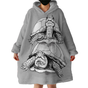 Tortoise SWLF2692 Hoodie Wearable Blanket