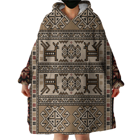 Image of Rug Patterns SWLF2855 Hoodie Wearable Blanket