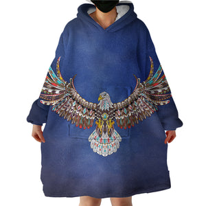 Soaring Eagle SWLF1093 Hoodie Wearable Blanket