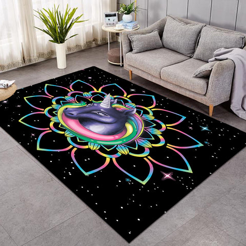 Image of Mythical Unicorn Space SW0064 Rug