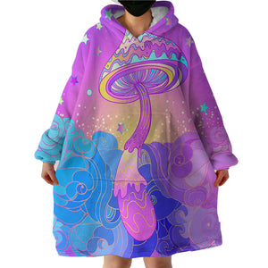 Magic Mushroom SWLF3015 Hoodie Wearable Blanket