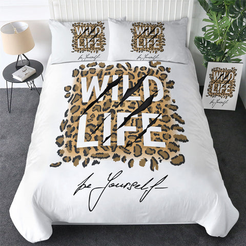 Image of Wild Life Trace Bedding Set - Beddingify