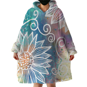 Sunflower SWLF2388 Hoodie Wearable Blanket