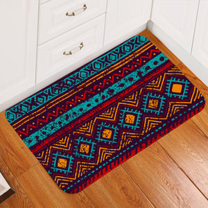 Warm Color Textile Door Mat