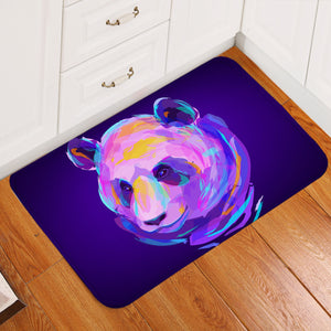 Electric Color Panda Door Mat