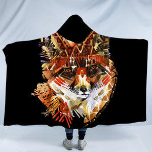 Tribal Fox SW1122 Hooded Blanket