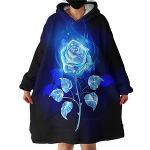Ethereal Rose SWLF0069 Hoodie Wearable Blanket