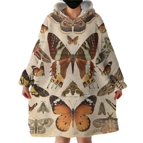 Image of Butterfly Collector SWLF1893 Hoodie Wearable Blanket